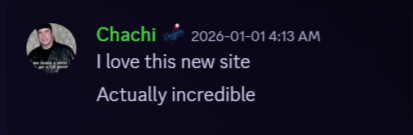 User feedback from Chachi